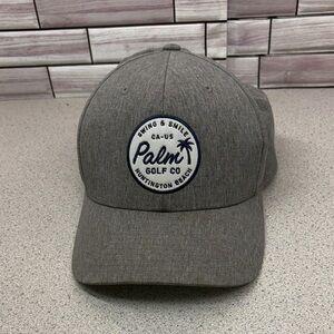 New NWOT Pal Golf Co. Golf  Hat OS Fits all adjustable SnapBack Gray